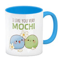 Mochi Freunde Kaffeebecher mit Spruch I like you very Mochi