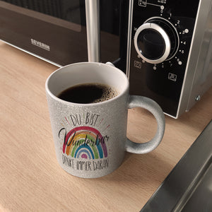 Regenbogen Kaffeebecher - Du bist wunderbar