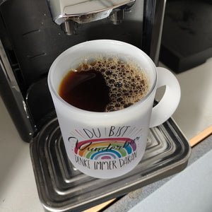 Regenbogen Kaffeebecher - Du bist wunderbar