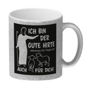 Johannes 10 Psalm 23 Kaffeebecher mit Spruch Ich bin der gute Hirte auch für dich