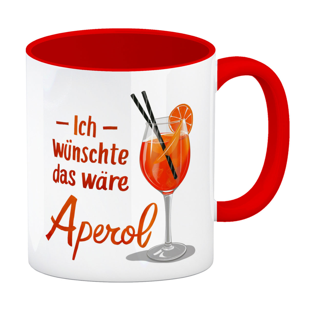 Ich wünschte das wäre Aperol Kaffeebecher