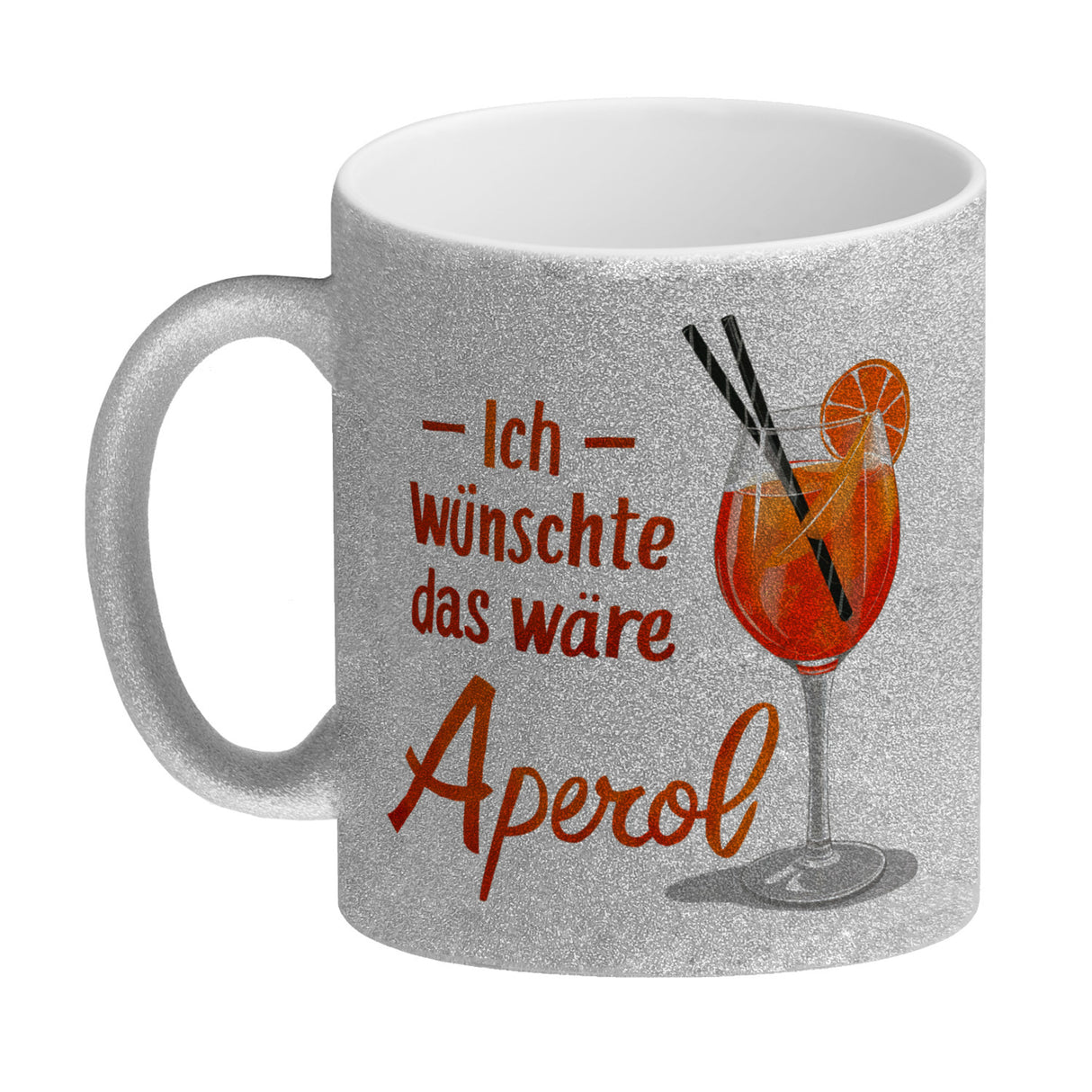 Ich wünschte das wäre Aperol Kaffeebecher