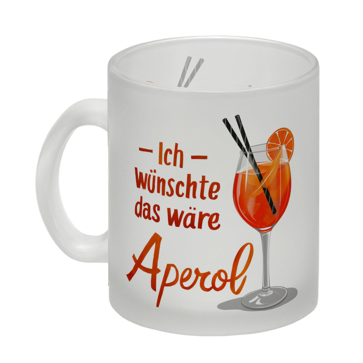 Ich wünschte das wäre Aperol Kaffeebecher