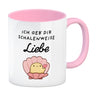 Jelly & Friends Muschel Kaffeebecher mit Spruch Ich geb‘ dir schalenweise Liebe