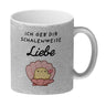 Jelly & Friends Muschel Kaffeebecher mit Spruch Ich geb‘ dir schalenweise Liebe