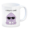 Jelly & Friends Tintenfisch Kaffeebecher mit Spruch I don‘t care