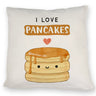 Pancake Kissen mit Spruch I love pancakes