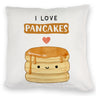 Pancake Kissen mit Spruch I love pancakes