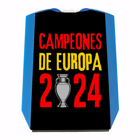 Spanien Europameister 2024 Parkscheibe mit Spruch Campeones de Europa 2024