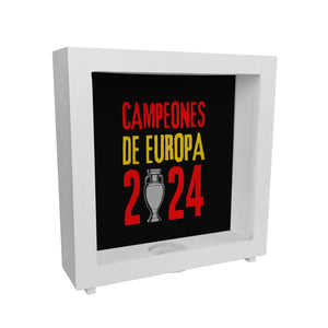 Spanien Europameister 2024 Spardose mit Spruch Campeones de Europa 2024