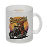 Bär auf Motorrad Kaffeebecher - Born to be Wild