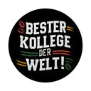 Bester Kollege der Welt - Runder Magnet