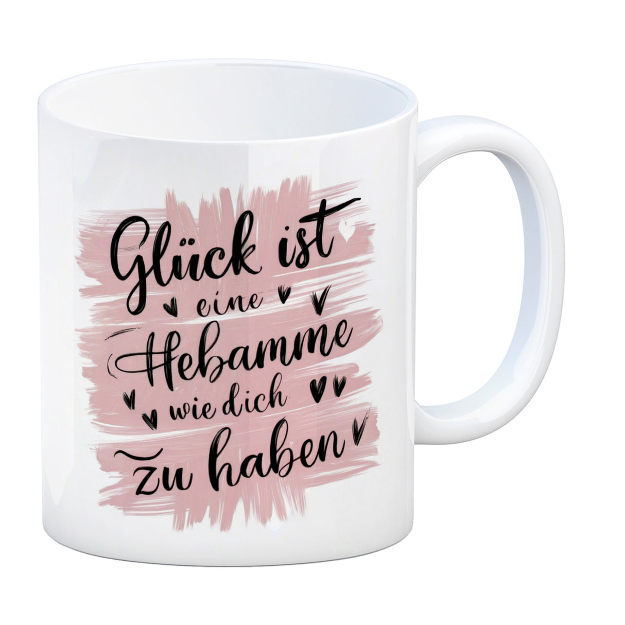 Glück ist eine Hebamme wie dich zu haben Kaffeebecher