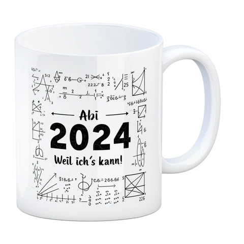 ABI 2024 - Weil ich's kann Kaffeebecher