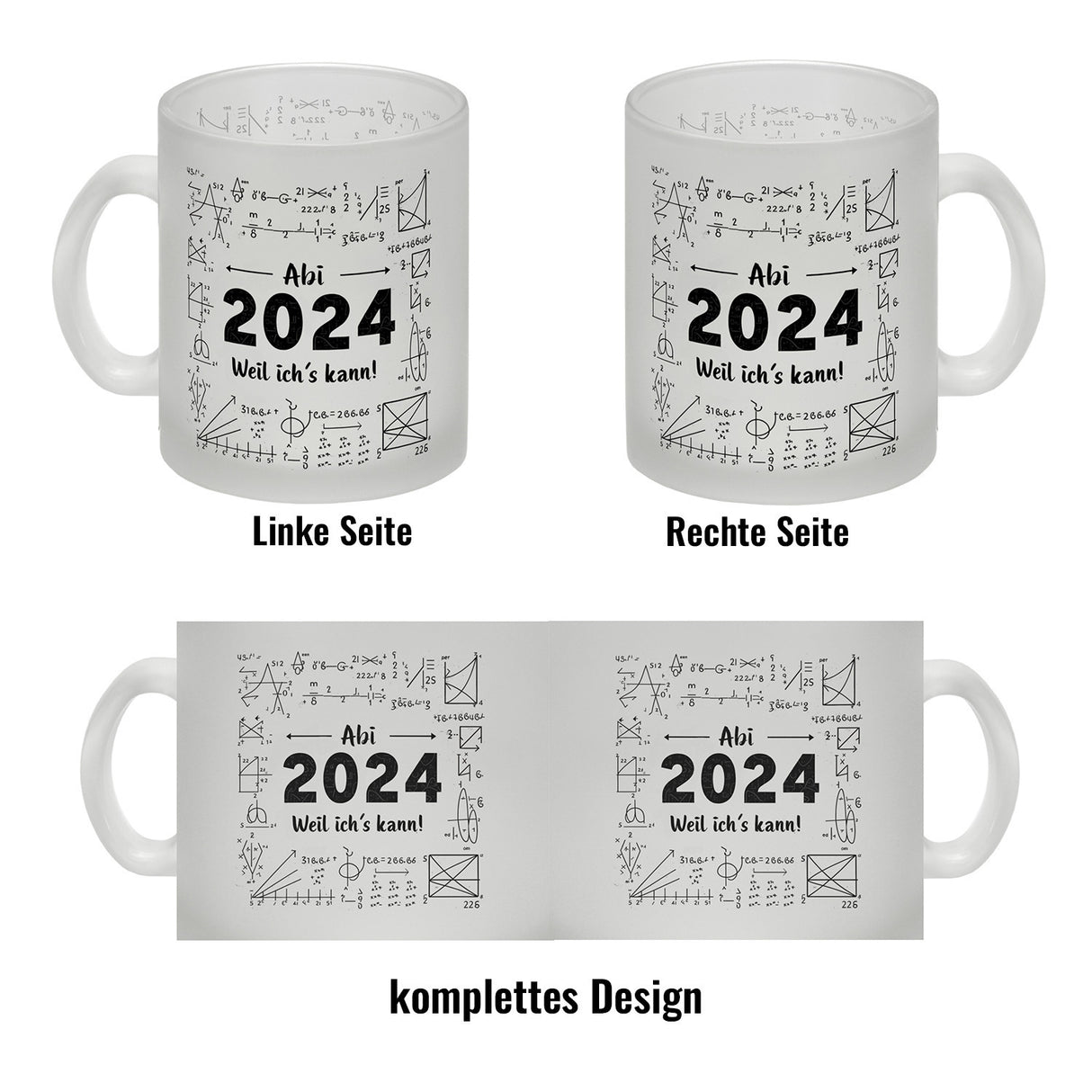 ABI 2024 - Weil ich's kann Kaffeebecher