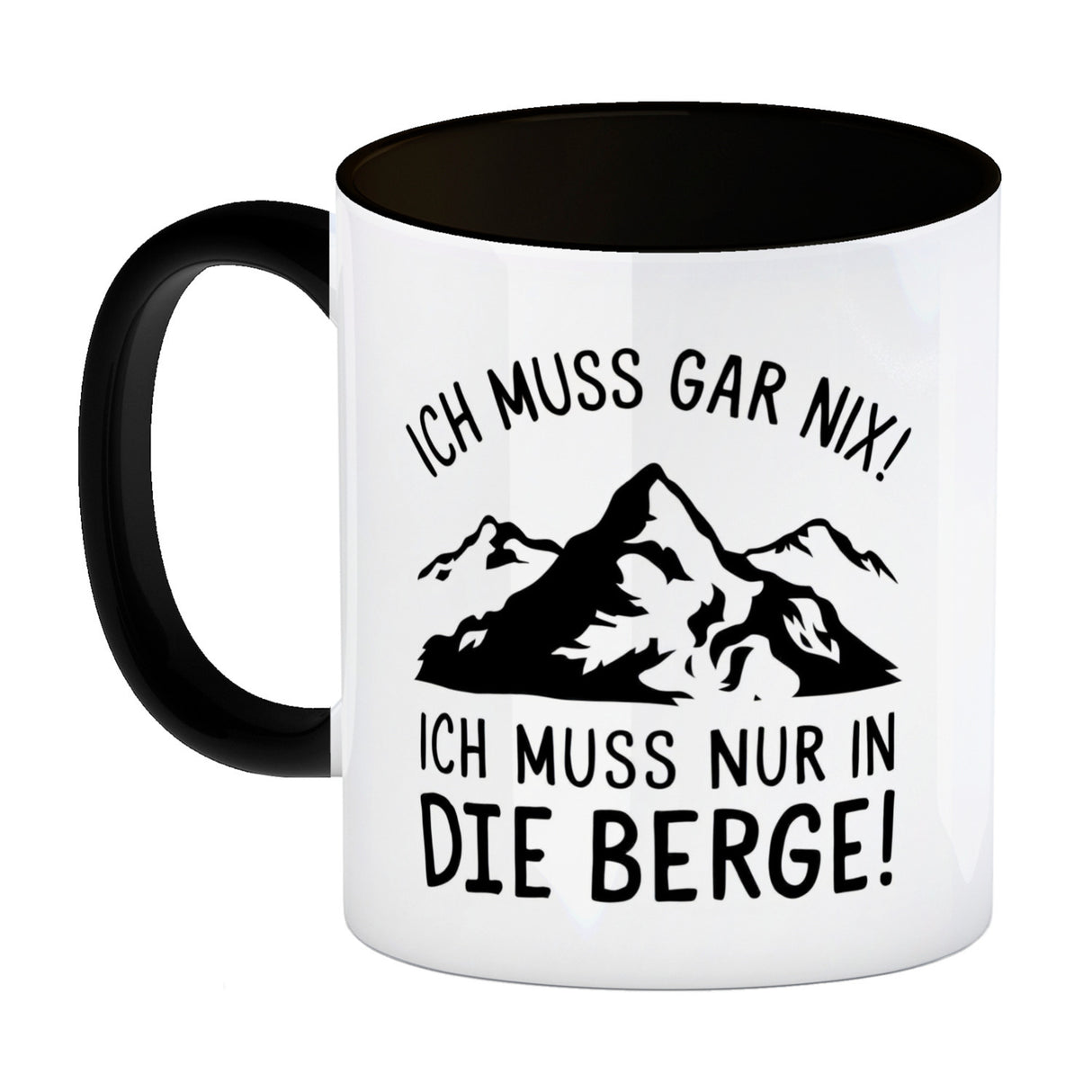 Ich muss nur in die Berge Kaffeebecher