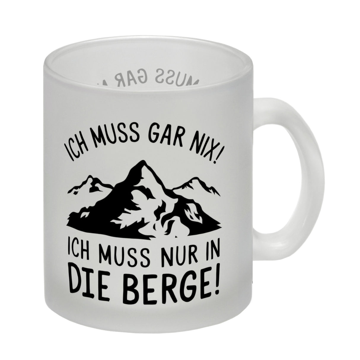 Ich muss nur in die Berge Kaffeebecher