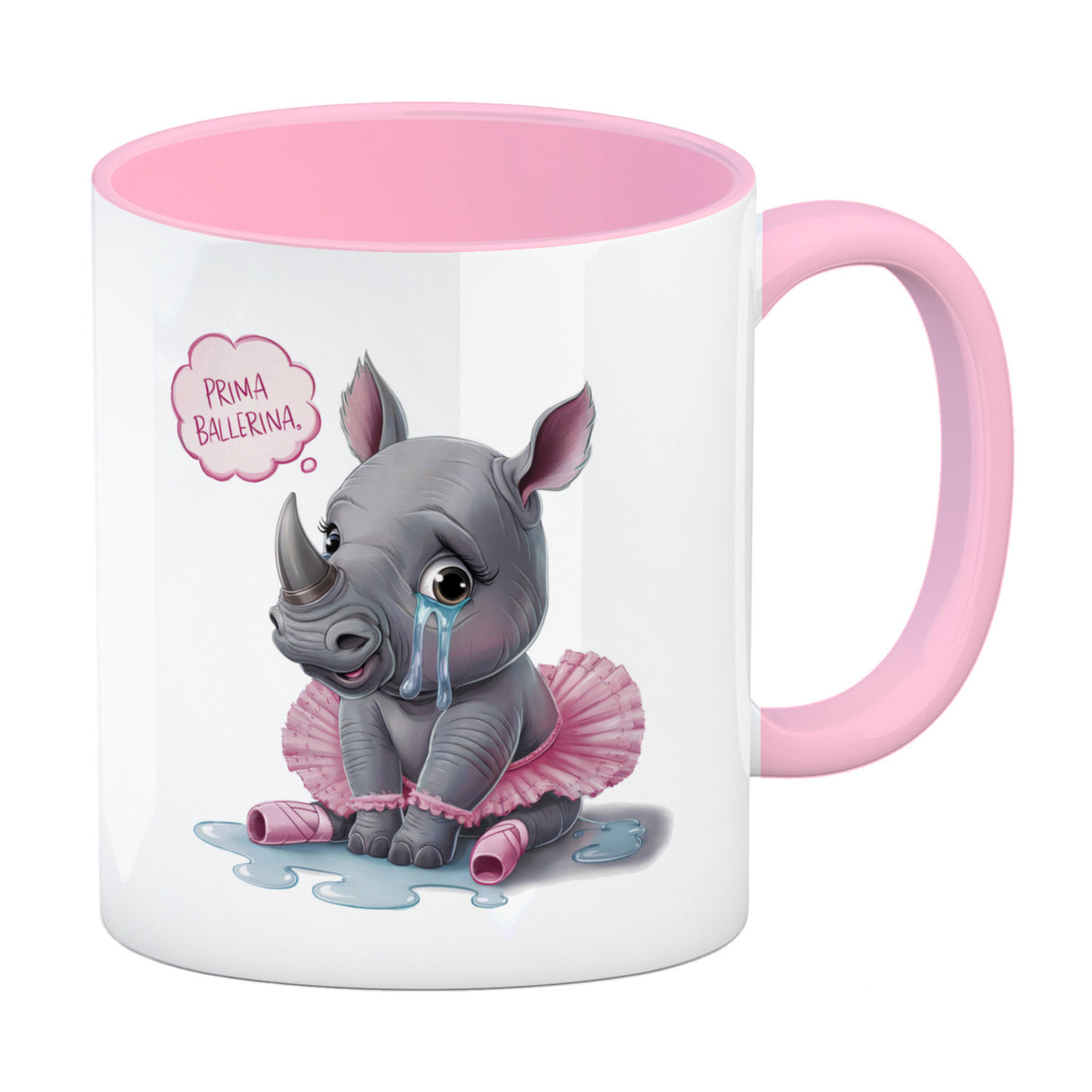 Baby-Nashorn Ballerina Kaffeebecher - Prima Ballerina