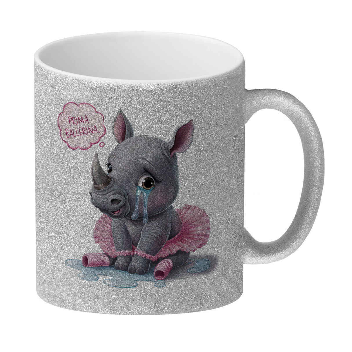 Baby-Nashorn Ballerina Kaffeebecher - Prima Ballerina