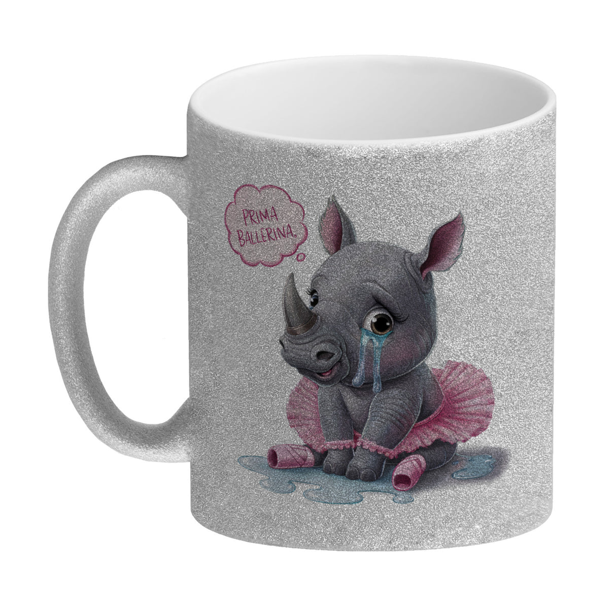 Baby-Nashorn Ballerina Kaffeebecher - Prima Ballerina