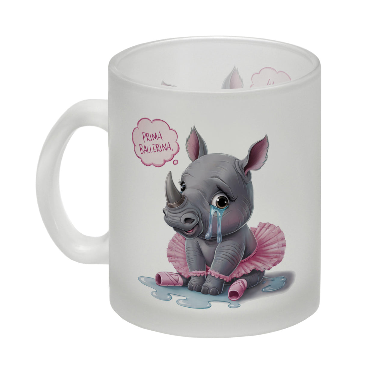 Baby-Nashorn Ballerina Kaffeebecher - Prima Ballerina