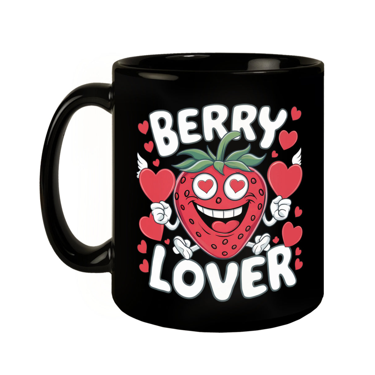 Berry Lover Erdbeer Tasse