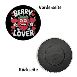 Berry Lover Erdbeer Magnet