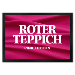 Roter Teppich Pink Edition Fußmatte in 35x50 cm