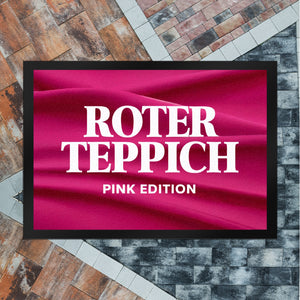 Roter Teppich Pink Edition Fußmatte in 35x50 cm