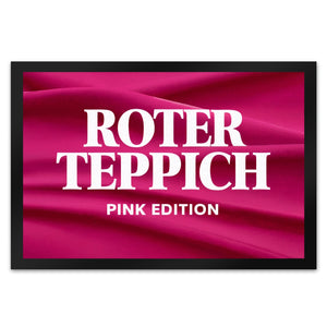 Roter Teppich Pink Edition Fußmatte in 35x50 cm