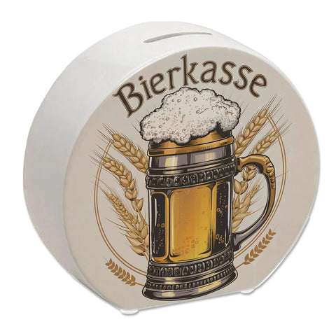 Bierkrug mit Schaumkrone Spardose - BIERKASSE