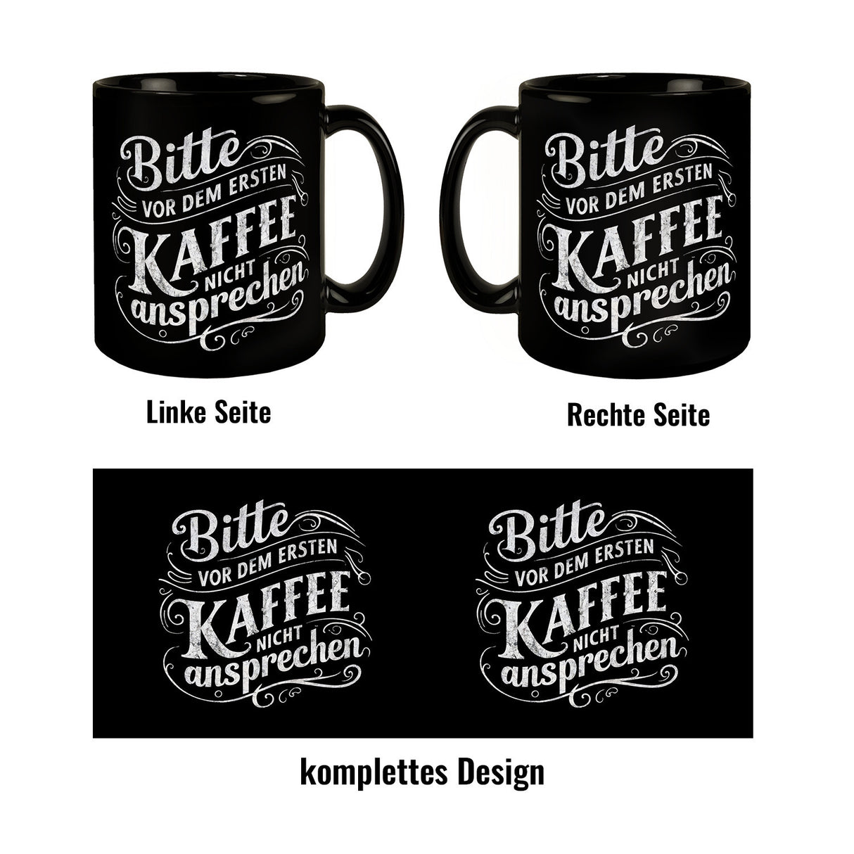 Bitte vor dem ersten Kaffee nicht ansprechen Tasse