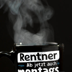 RENTNER - ab jetzt Montags gut gelaunt - Tasse