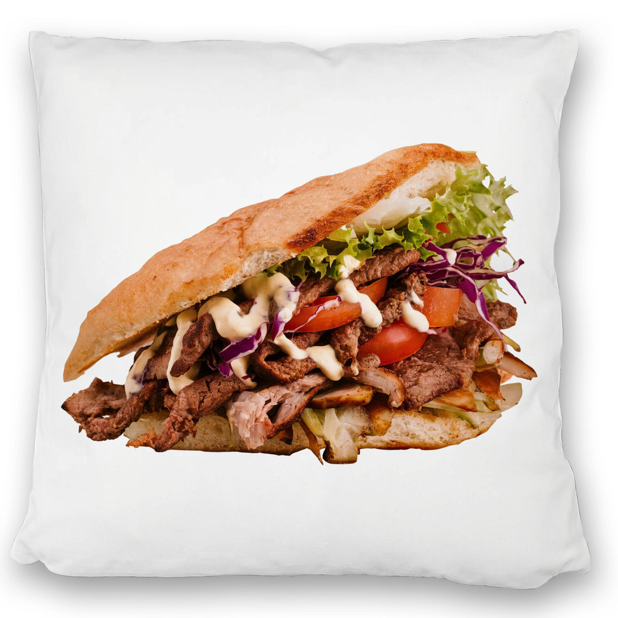 Fast Food Döner Kebab Kissen