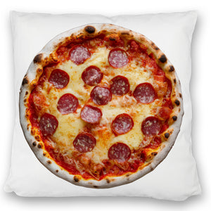 Fast Food Salami Pizza Kissen