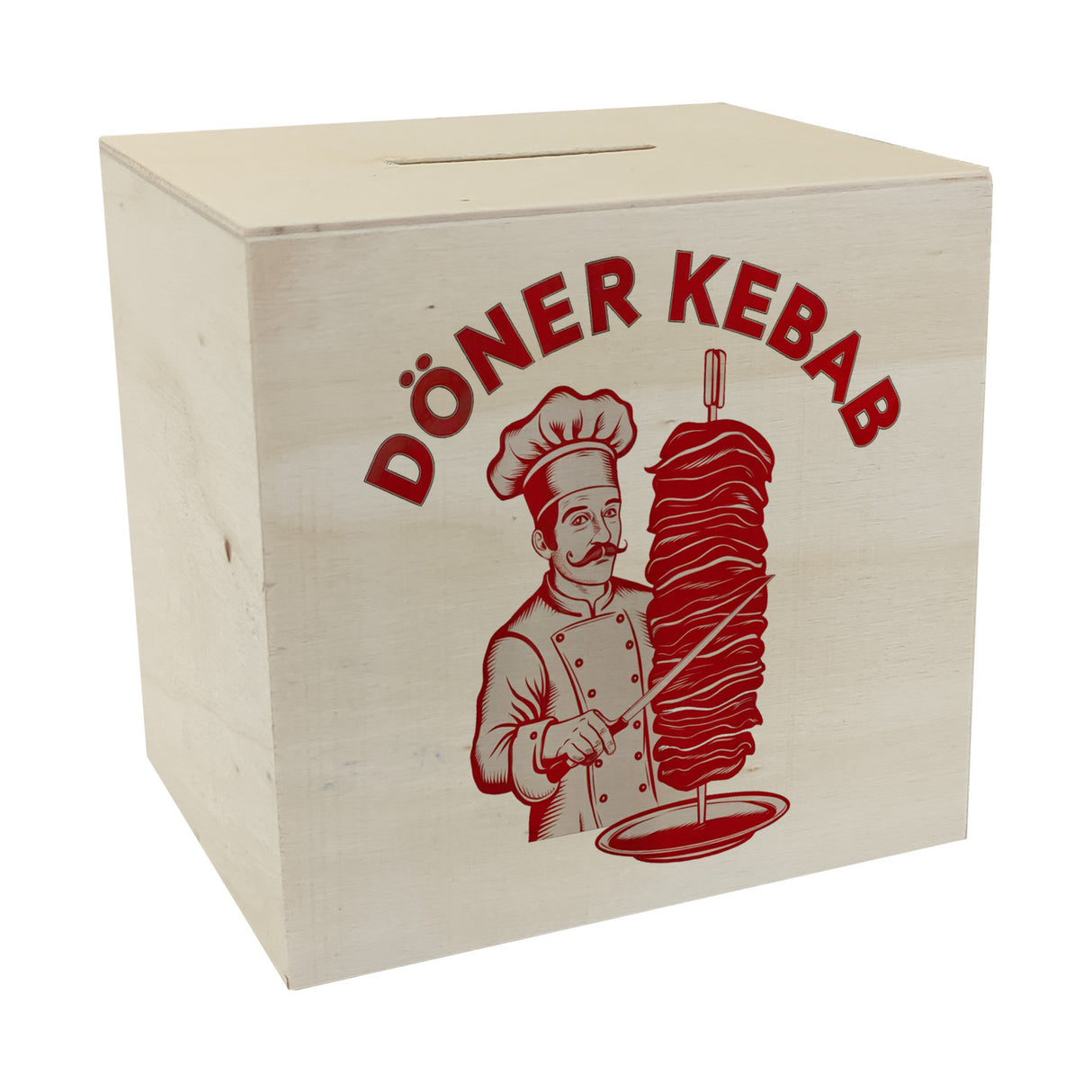 Döner Kebab Logo Trinkgeld Spardose