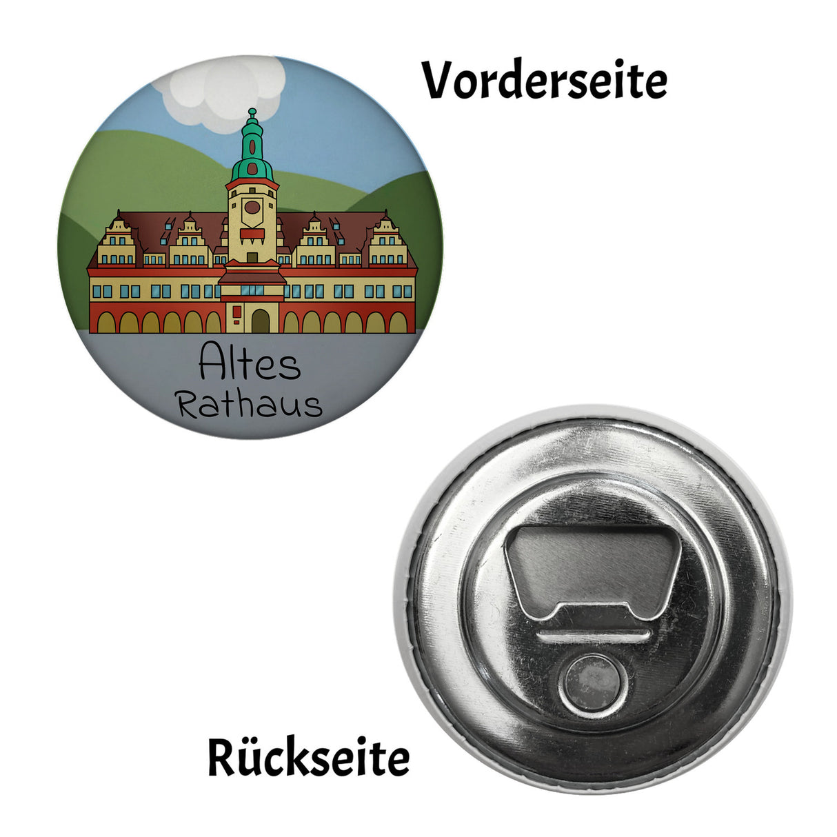 Altes Rathaus Leipzig Magnet - Souvenir und Andenken