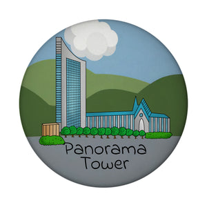 Panorama Tower Leipzig Souvenir Magnet