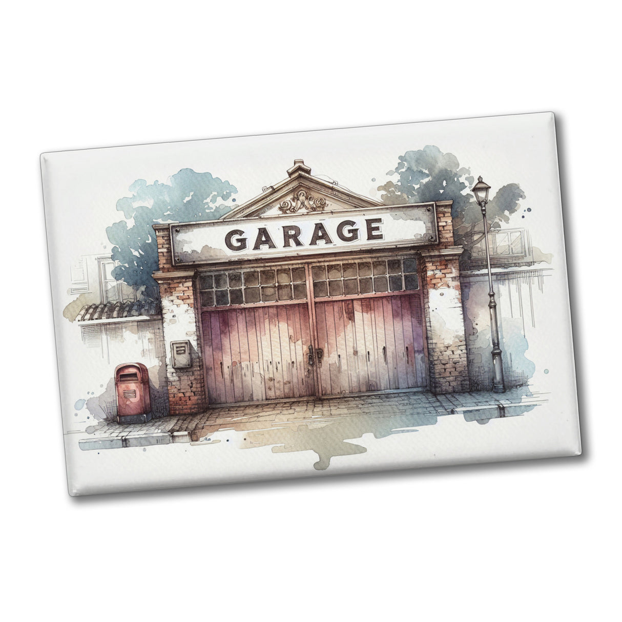 Garage Souvenir Magnet eckig