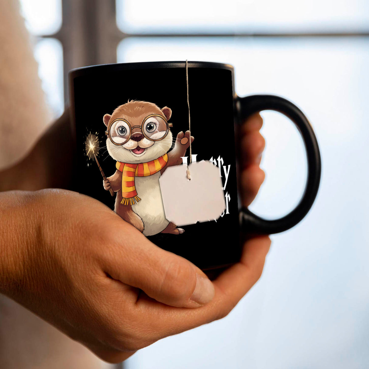 Otter mit Zauberstab - Harry Otter Tasse