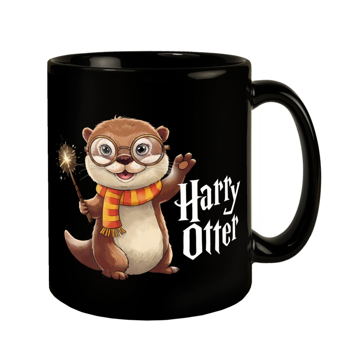 Otter mit Zauberstab - Harry Otter Tasse