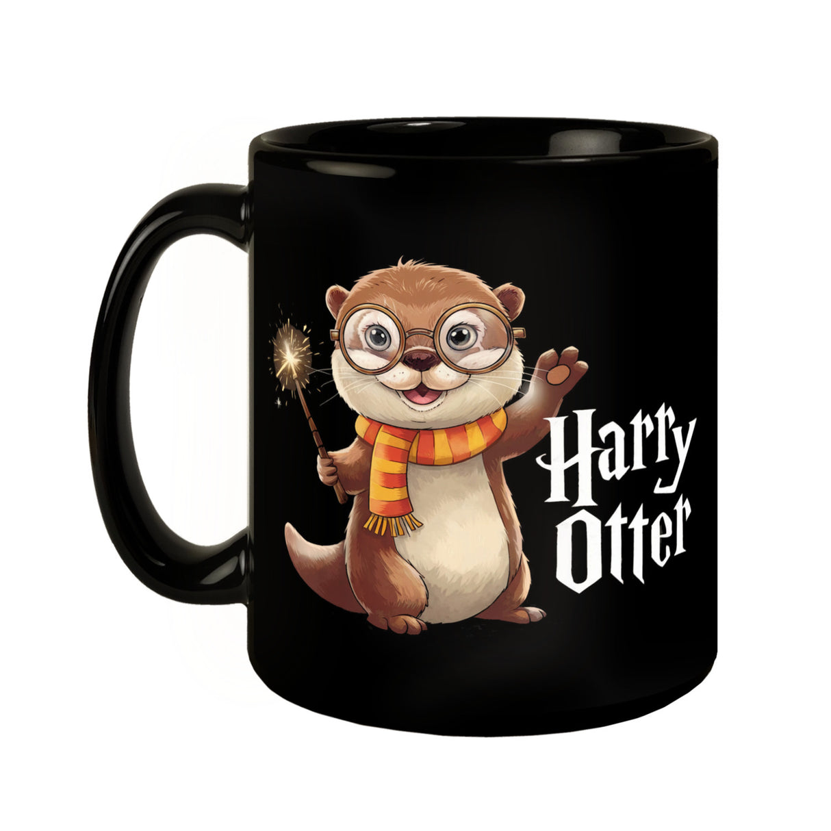 Otter mit Zauberstab - Harry Otter Tasse