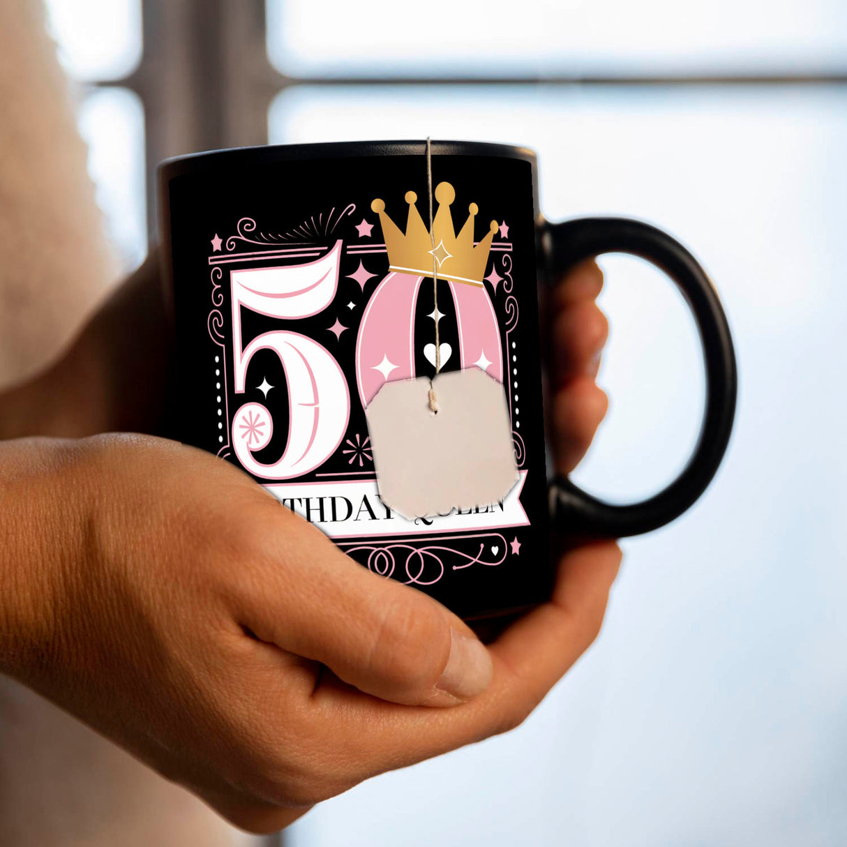 50 mit Krone Tasse - Birthday Queen