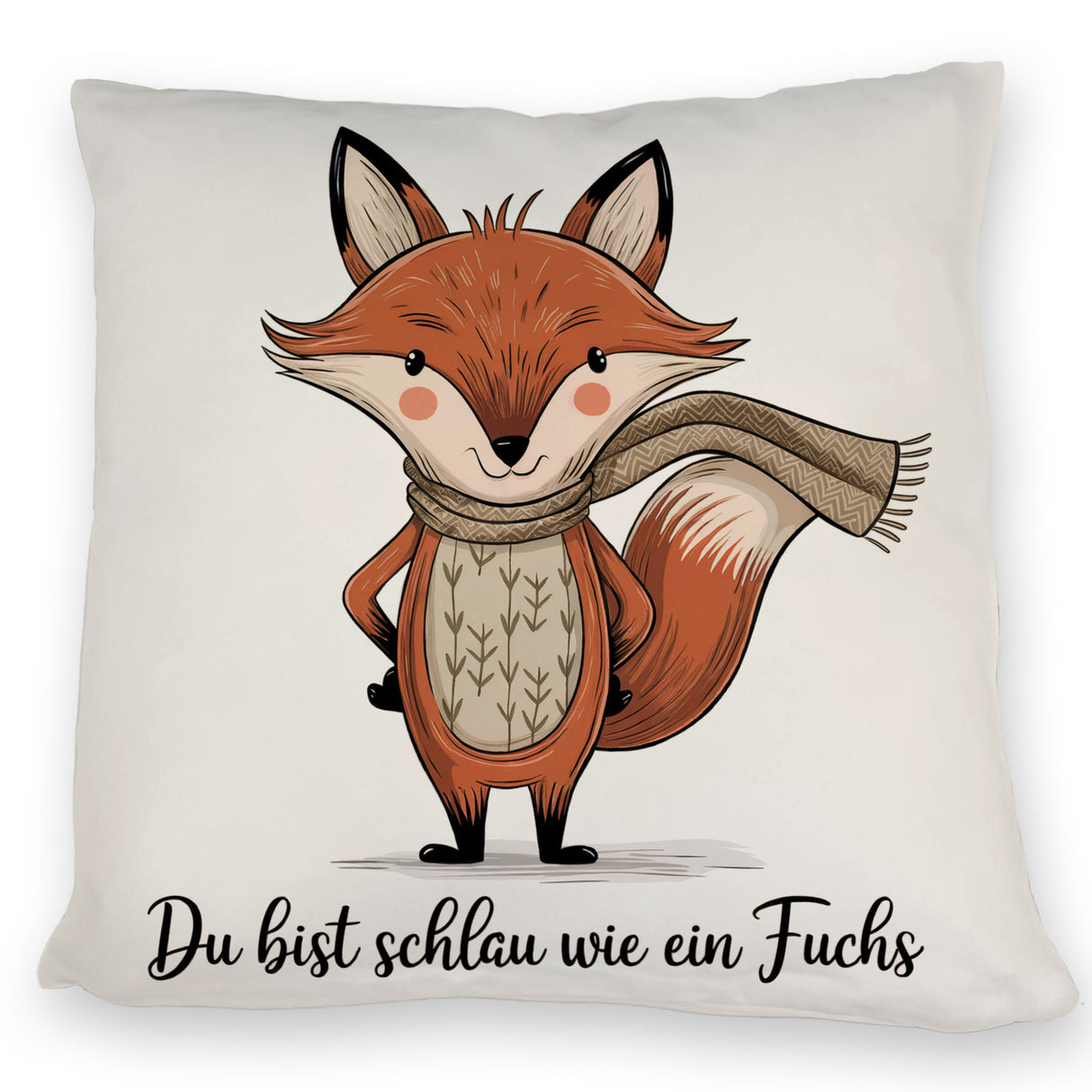 Schlau wie ein Fuchs Kissen