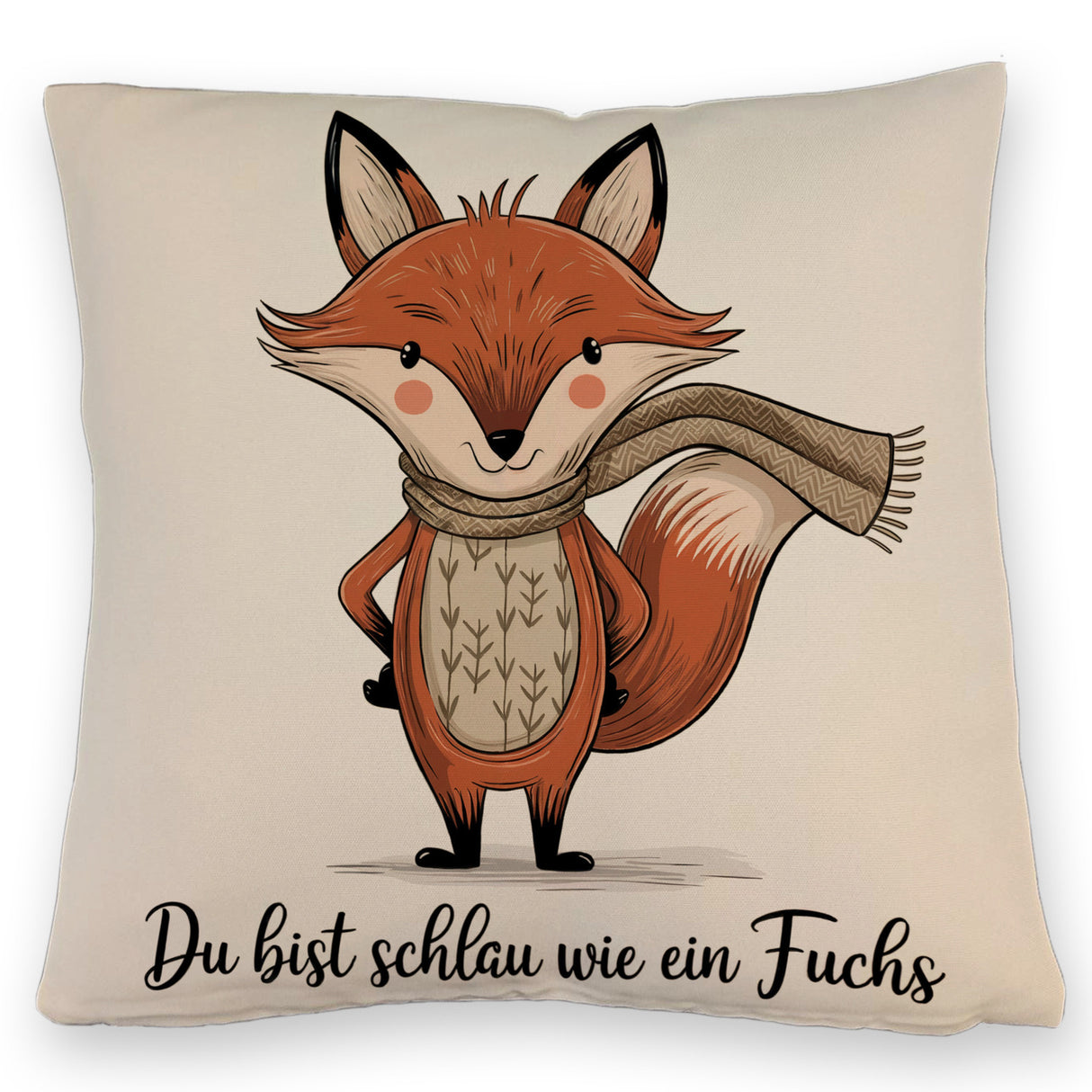 Schlau wie ein Fuchs Kissen