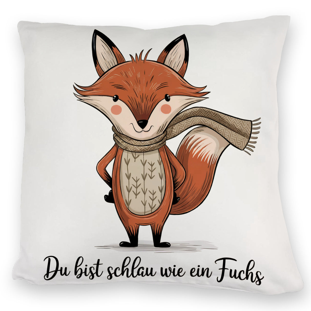 Schlau wie ein Fuchs Kissen