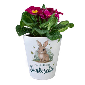 Liebenswertes Kaninchen Blumentopf - Kleines Dankeschön