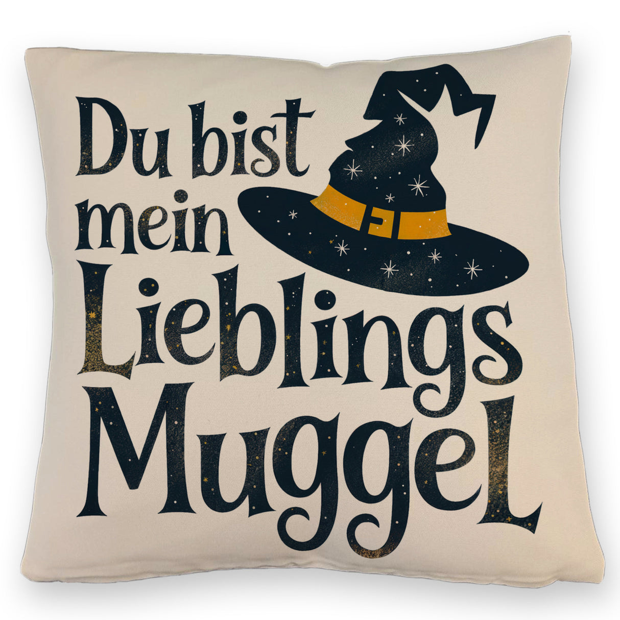 DU BIST MEIN LIEBLINGS MUGGEL Kissen - Lieblingsmensch Geschenk