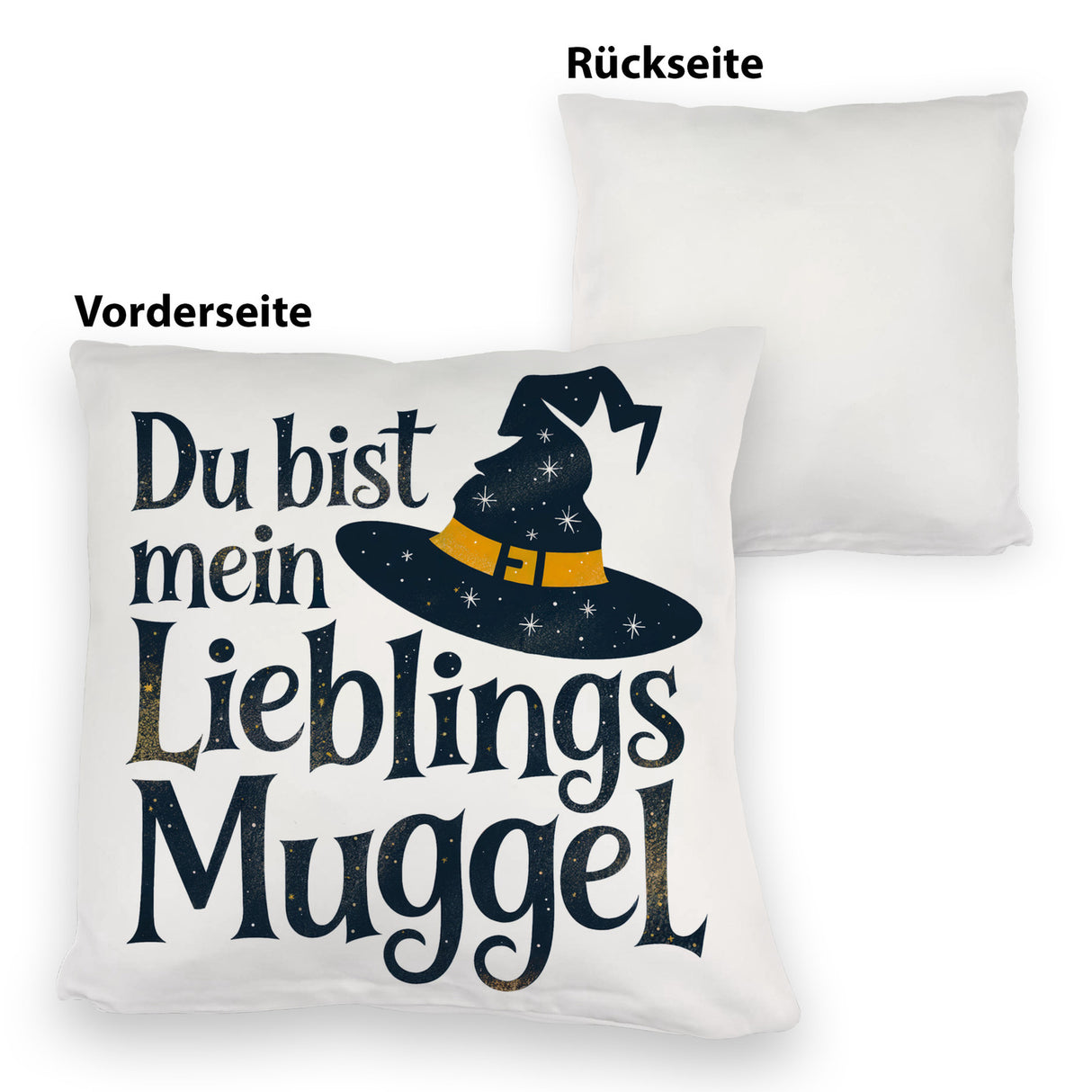 DU BIST MEIN LIEBLINGS MUGGEL Kissen - Lieblingsmensch Geschenk