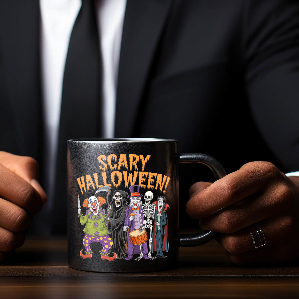 Halloween-Kreaturen Scary Halloween Tasse